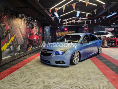 Chevrolet Cruze 2014 Blue Automatic Used for Sale in Nasr city - 2