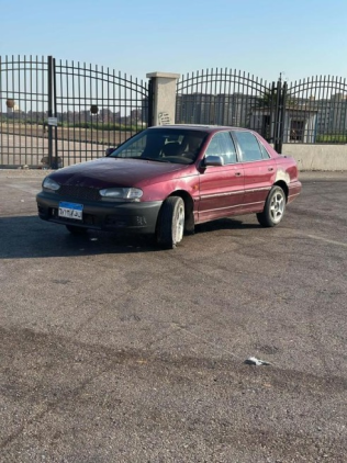 Hyundai Elantra 1994 Burgundy Manual Used for Sale in Kafr el-Sheikh