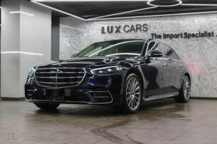 مرسيدس S 500 2022 أزرق غامق أوتوماتيك مستعملة للبيع في الزمالك