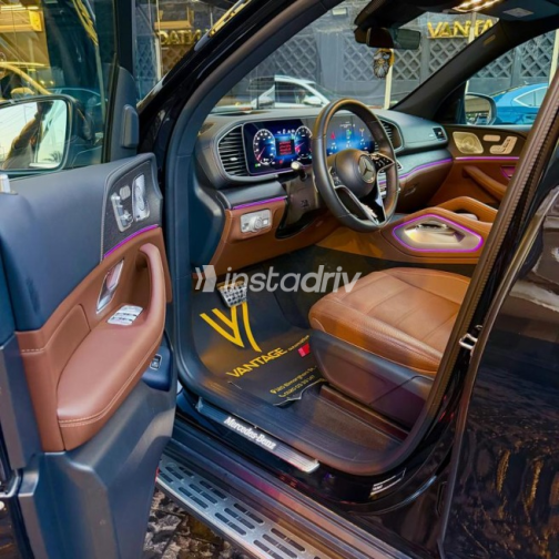 مرسيدس GLE 2025 أسود أوتوماتيك مستعملة للبيع في القاهرة - 9