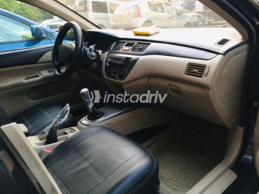 Mitsubishi Lancer 2009 Black Manual Used for Sale in Maadi - 3