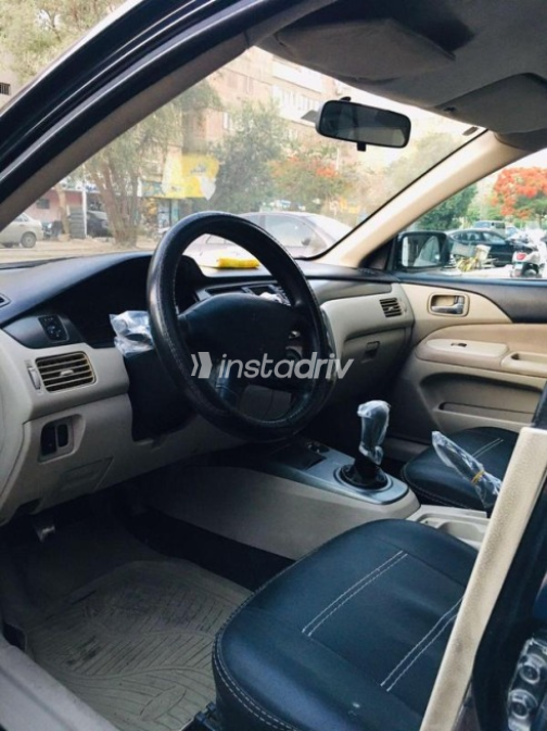 Mitsubishi Lancer 2009 Black Manual Used for Sale in Maadi - 7
