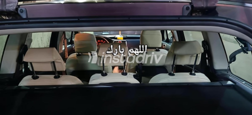 بيجو 207 SW 2007 أحمر غامق أوتوماتيك مستعملة للبيع في القاهرة - 10