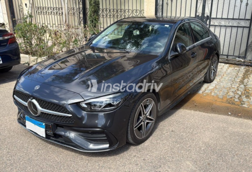 Mercedes C 200 AMG 2022 Black Automatic Used for Sale in Alexandria - 1