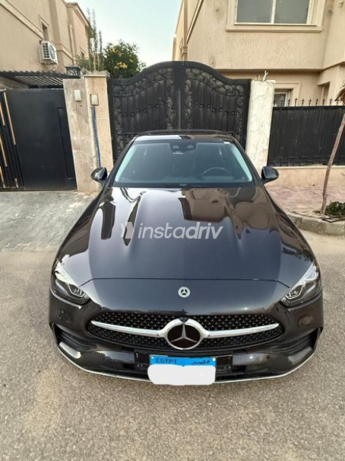 Mercedes C 200 AMG 2022 Black Automatic Used for Sale in Alexandria - 2