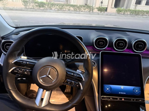 Mercedes C 200 AMG 2022 Black Automatic Used for Sale in Alexandria - 5