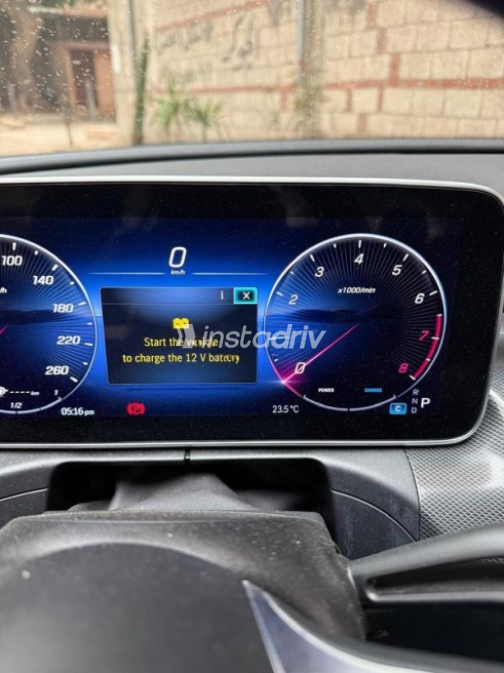 Mercedes C 200 AMG 2022 Black Automatic Used for Sale in Alexandria - 6