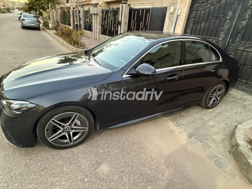 Mercedes C 200 AMG 2022 Black Automatic Used for Sale in Alexandria - 9