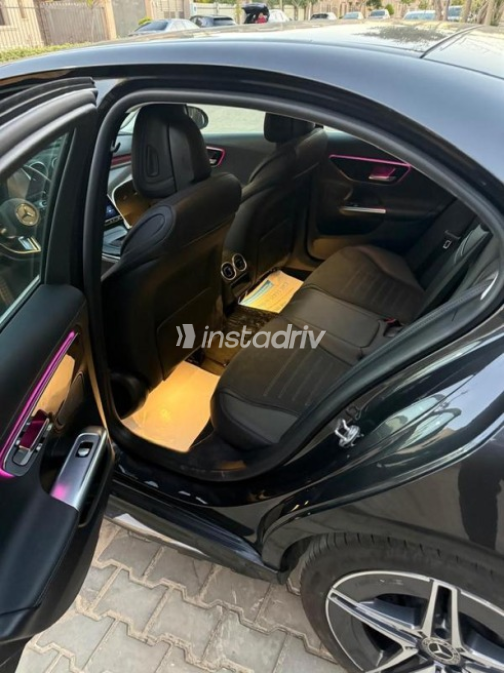 Mercedes C 200 AMG 2022 Black Automatic Used for Sale in Alexandria - 10