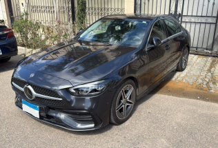 Mercedes C 200 AMG 2022 Black Automatic Used for Sale in Alexandria
