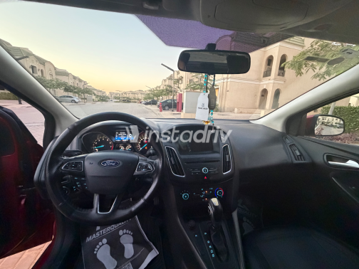 Ford Focus 2018 Red Automatic Used for Sale in Greater Cairo ( Cairo + Giza) - 3