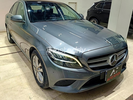 Mercedes C 180 2020 Gray Automatic Used for Sale in Heliopolis - 2