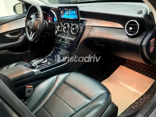 Mercedes C 180 2020 Gray Automatic Used for Sale in Heliopolis - 7