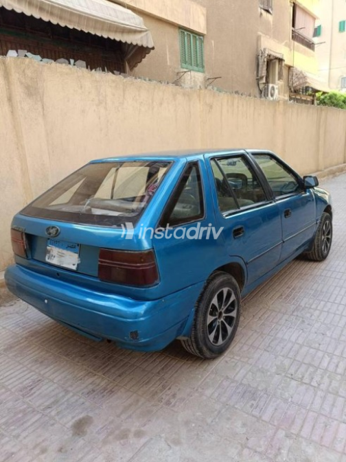 Hyundai Excel 1996 Blue Manual Used for Sale in Beni Suef - 1