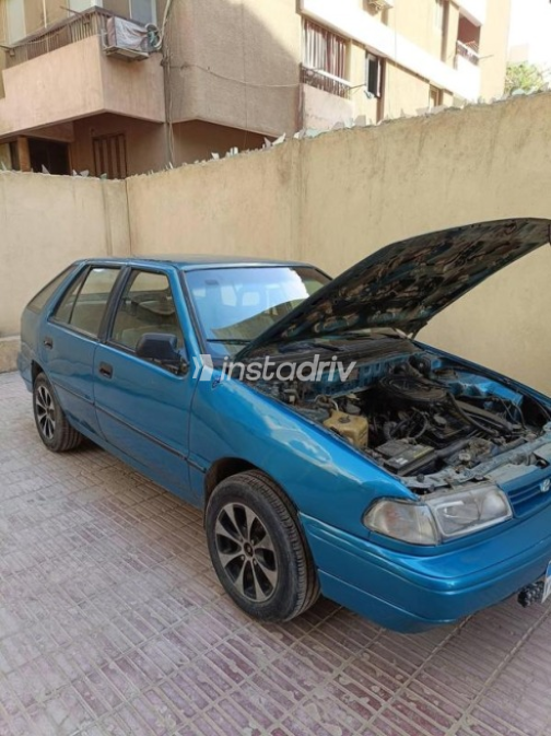 Hyundai Excel 1996 Blue Manual Used for Sale in Beni Suef - 3
