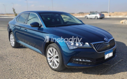 Skoda Superb 2022 Dark Blue Automatic Used for Sale in Al Shorouk - 1