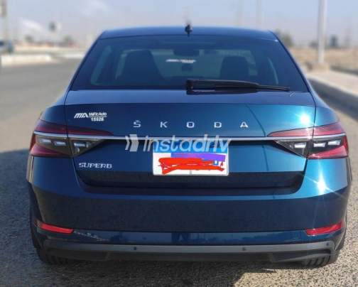 Skoda Superb 2022 Dark Blue Automatic Used for Sale in Al Shorouk - 2