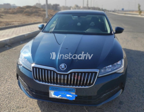 Skoda Superb 2022 Dark Blue Automatic Used for Sale in Al Shorouk - 3