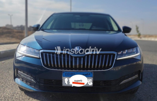 Skoda Superb 2022 Dark Blue Automatic Used for Sale in Al Shorouk - 5