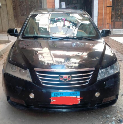 Geely Emgrand 7 2015 Black Manual Used for Sale in El Mahalla - 1