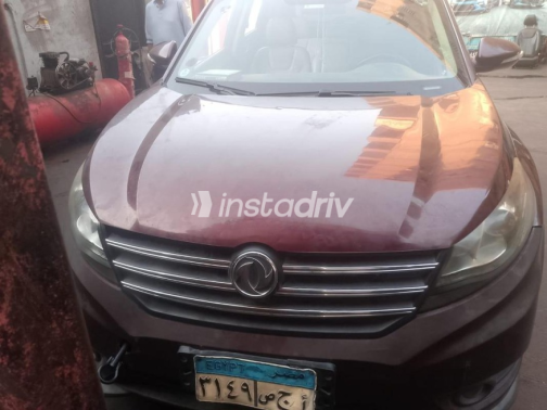 DFSK EAGLE 580 2019 Burgundy Automatic Used for Sale in Nasr city - 4