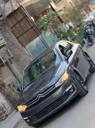 Citroën C Elysee 2022 Dark Gray Automatic Used for Sale in Giza