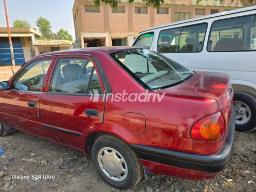 Toyota Corolla 2000 Red Automatic Used for Sale in Monufia - 1