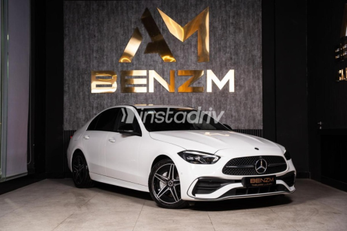 Mercedes C 180 2024 White Automatic Used for Sale in Cairo - 2