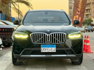 بي ام دبليو X3 2023 أسود أوتوماتيك مستعملة للبيع في مصر الجديدة