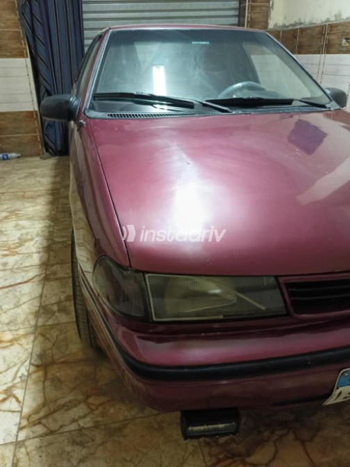 Hyundai Excel 1994 Red Manual Used for Sale in Dikirnis - 1