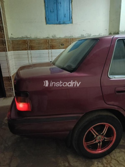 Hyundai Excel 1994 Red Manual Used for Sale in Dikirnis - 4