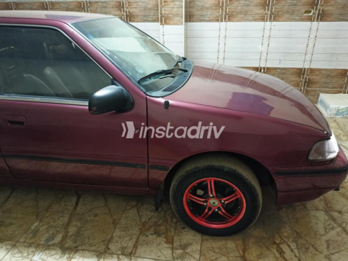 Hyundai Excel 1994 Red Manual Used for Sale in Dikirnis - 8