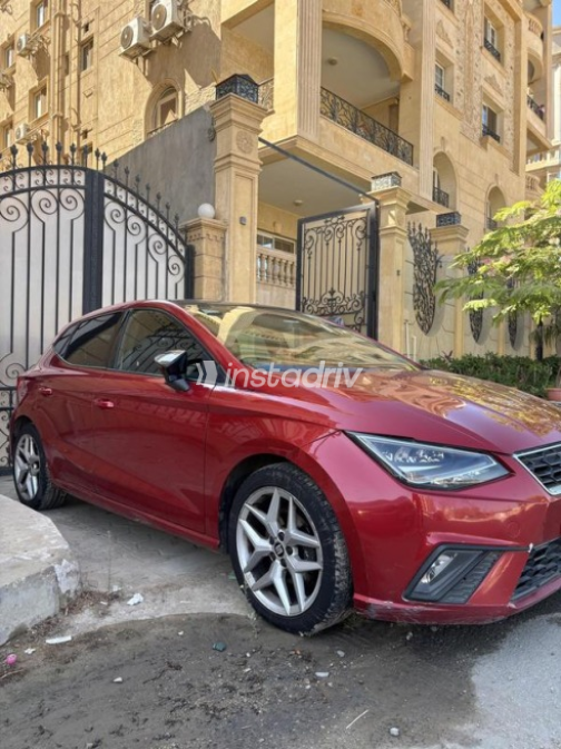 Seat Ibiza 2020 Red Automatic Used for Sale in Cairo - 2