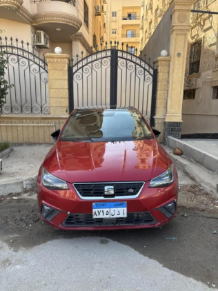 Seat Ibiza 2020 Red Automatic Used for Sale in Cairo