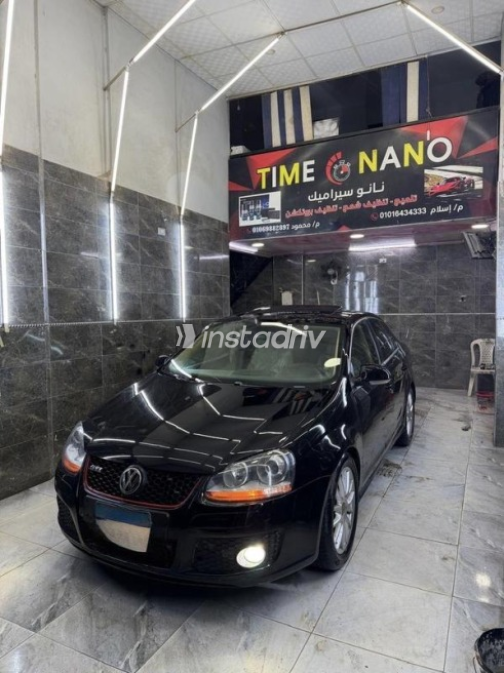 Volkswagen Jetta 2008 Black Automatic Used for Sale in Cairo - 4