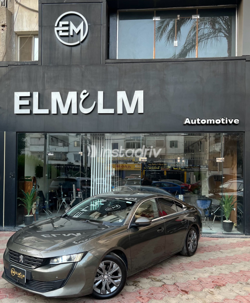Peugeot 508 2020 Dark Gray Automatic Used for Sale in Greater Cairo ( Cairo + Giza) - 3