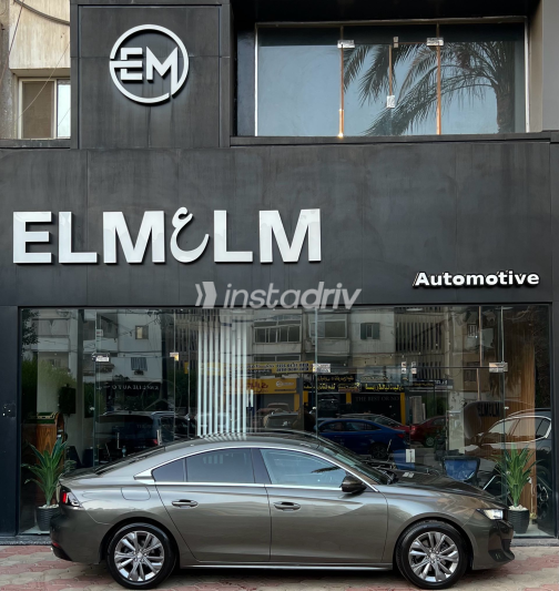Peugeot 508 2020 Dark Gray Automatic Used for Sale in Greater Cairo ( Cairo + Giza) - 4