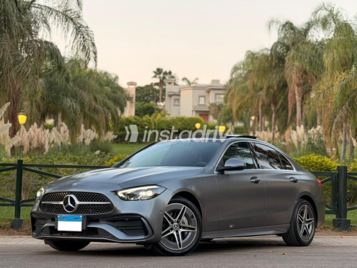 Mercedes C 180 2023 Gray Automatic Used for Sale in Maadi - 1
