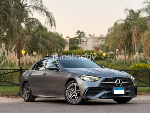 Mercedes C 180 2023 Gray Automatic Used for Sale in Maadi - 2