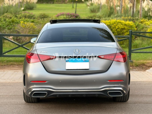 Mercedes C 180 2023 Gray Automatic Used for Sale in Maadi - 5