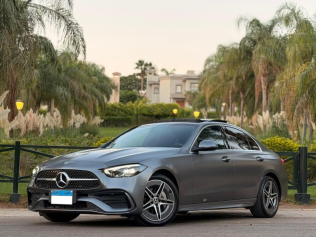 Mercedes C 180 2023 Gray Automatic Used for Sale in Maadi