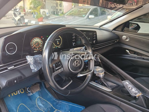 Hyundai Elantra 2021 Dark Blue Automatic Used for Sale in Tanta - 6