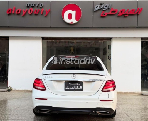 مرسيدس E 350 2018 أبيض أوتوماتيك مستعملة للبيع في مدينة نصر - 7