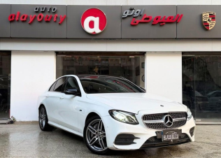 مرسيدس E 350 2018 أبيض أوتوماتيك مستعملة للبيع في مدينة نصر