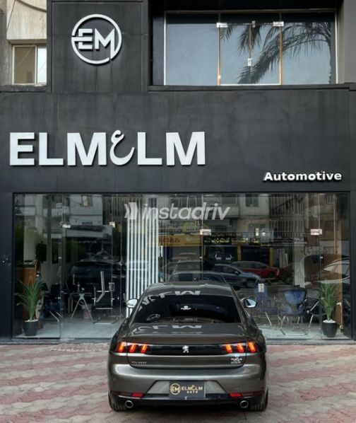 Peugeot 508 2020 Gray Automatic Used for Sale in Cairo - 4