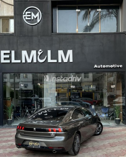 Peugeot 508 2020 Gray Automatic Used for Sale in Cairo - 5