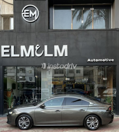 Peugeot 508 2020 Gray Automatic Used for Sale in Cairo - 8