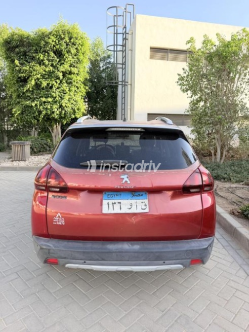 Peugeot 2008 2018 Red Automatic Used for Sale in Cairo - 4