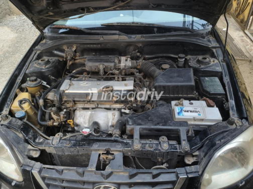 Hyundai Verna 2010 Black Manual Used for Sale in Dyarb Negm - 2