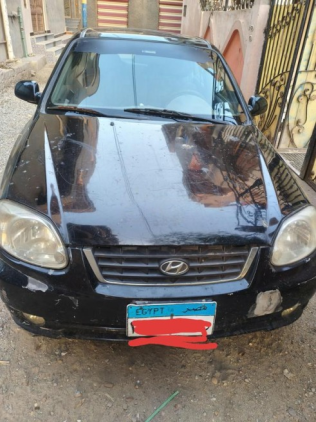 Hyundai Verna 2010 Black Manual Used for Sale in Dyarb Negm